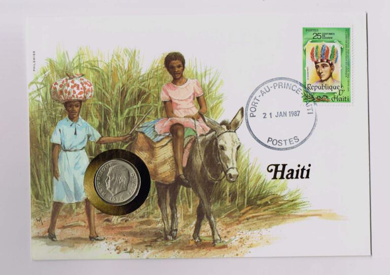 HAITI Numisbrief