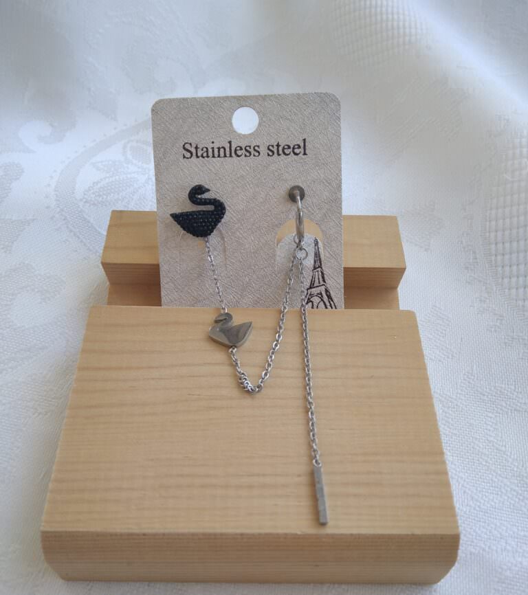 KUGU SALLANTILI KÜPE - Görsel 2