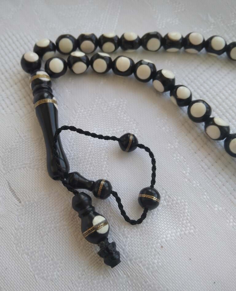 İŞLEMELİ KUKA TESBİH - Görsel 2