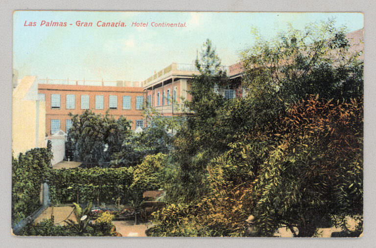 GRAN CANARIA Hotel Continental *unused 2 postcards - Spain Espana - Görsel 2