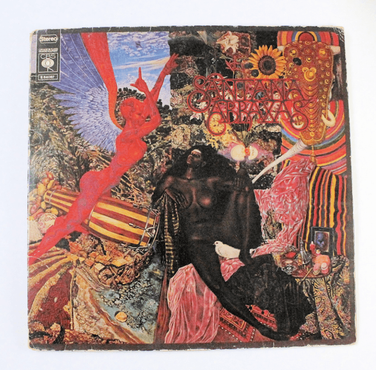 SANTANA Abraxas - CBS Records Printed in Holland Plak 8 / Kapak 8 *SATILDI - OUT OF STOCK SATILDI