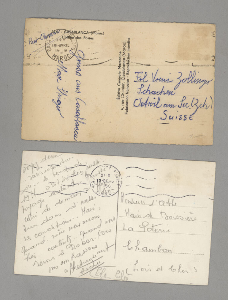 CASABLANCA Morocco FAS - 2 Postcards - Görsel 2