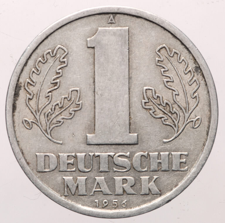 D.D.R. 1 Deutsche Mark 1956