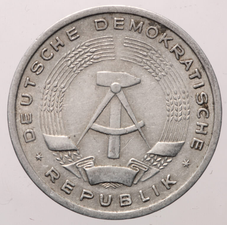 D.D.R. 1 Deutsche Mark 1956 - Görsel 2