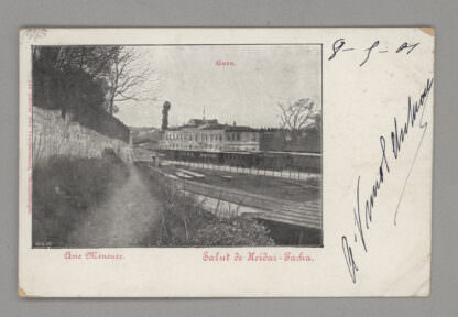 Eski Haydarpasa Tren Garı Postcard TURKEY 1901 Editor Max Fruchtermann
