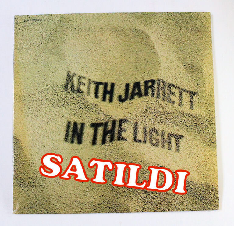 KEITH JARRETT in the light (Double Album) – ECM Records *Made in Germany Plak 7 / Kapak7
