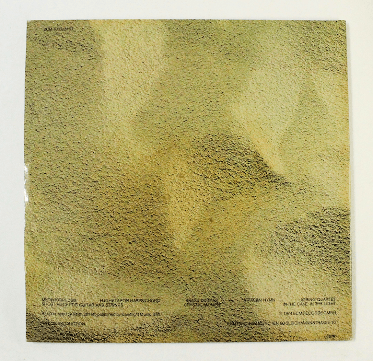 KEITH JARRETT in the light (Double Album) – ECM Records *Made in Germany Plak 7 / Kapak7 - Görsel 2