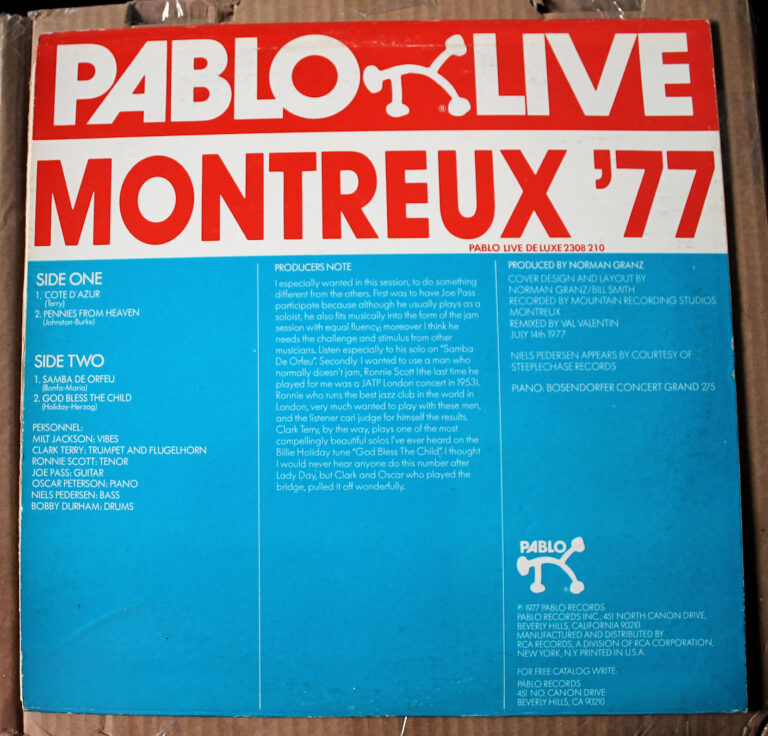Montreux Jazz Festival 1977 Pablo All Star Jam 8/8 *SATILDI - STOKTA YOK (out of stock) - Görsel 2