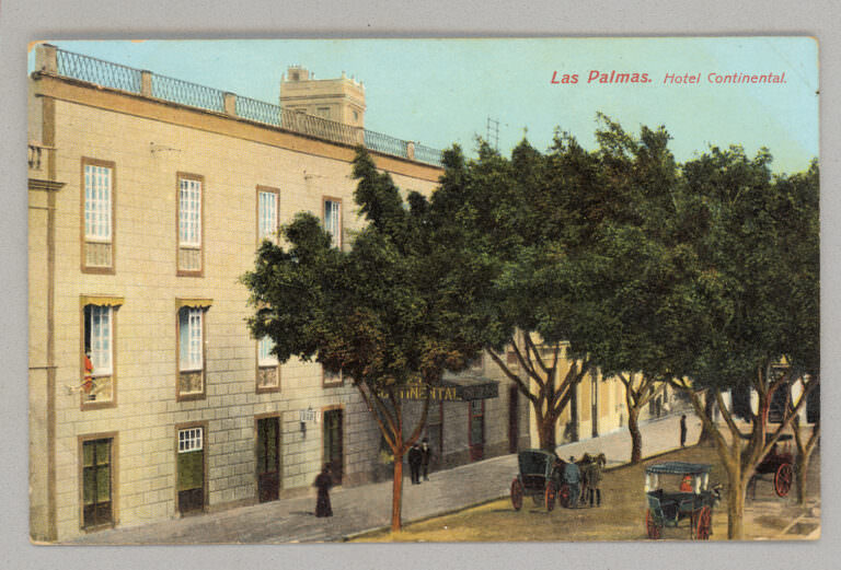 GRAN CANARIA Hotel Continental *unused 2 postcards - Spain Espana