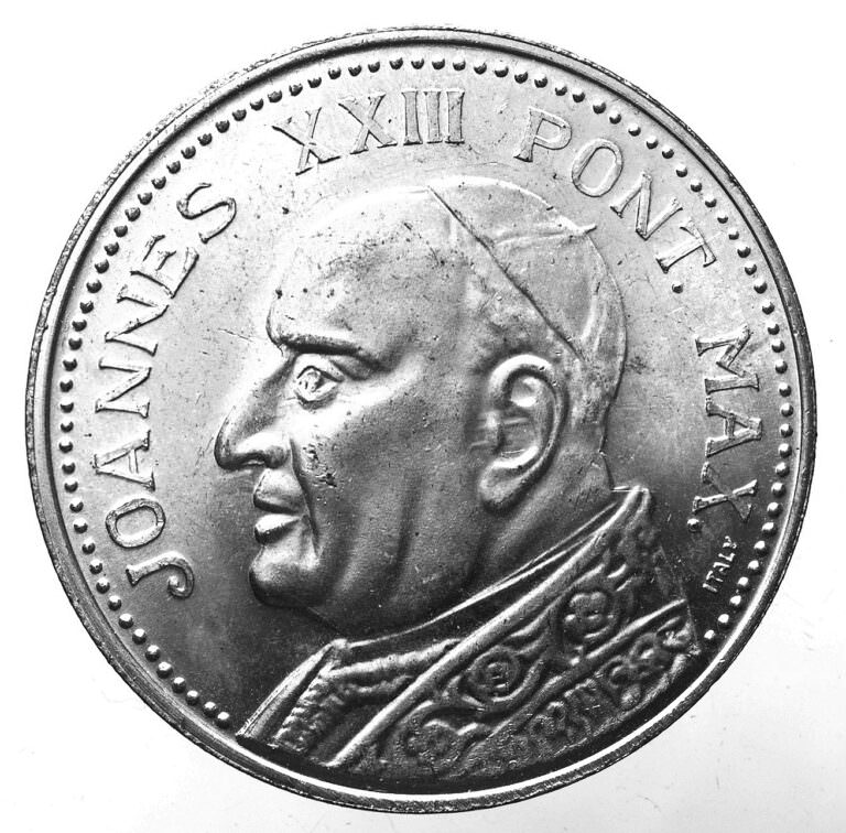 VATIKAN Papa Johannes XXII Pont. Max Medal Madalya *SATILDI - OUT OF STOCK S - Görsel 2