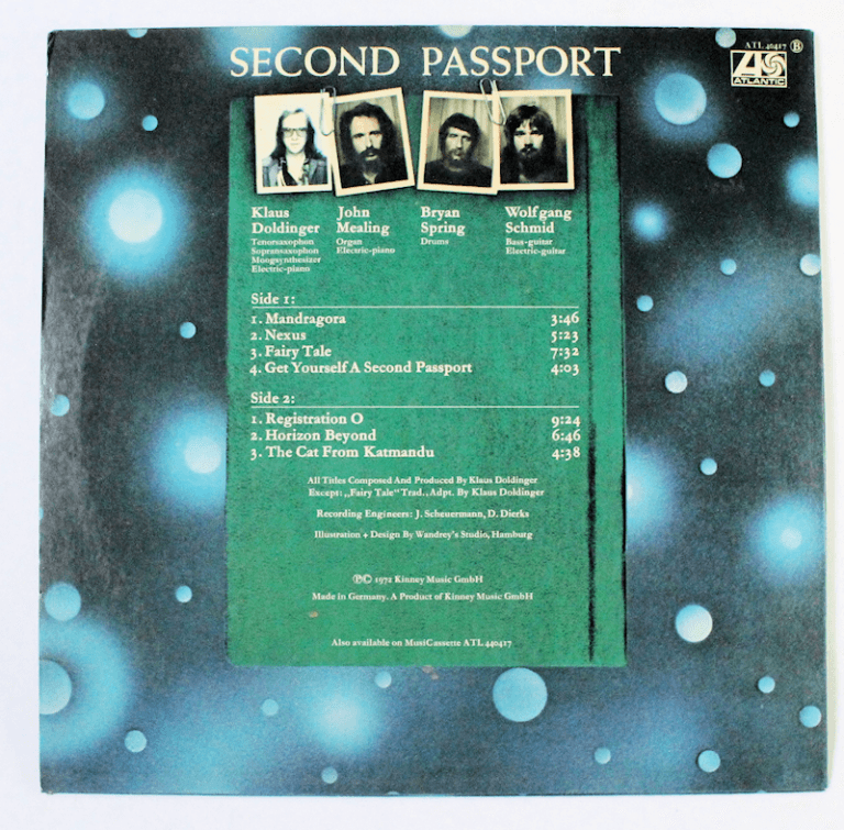 PASSPORT Second - Printed in Germany *Plak kodisyon, 6 kapak 7 SATILDI - OUT OF STOCK - Görsel 2