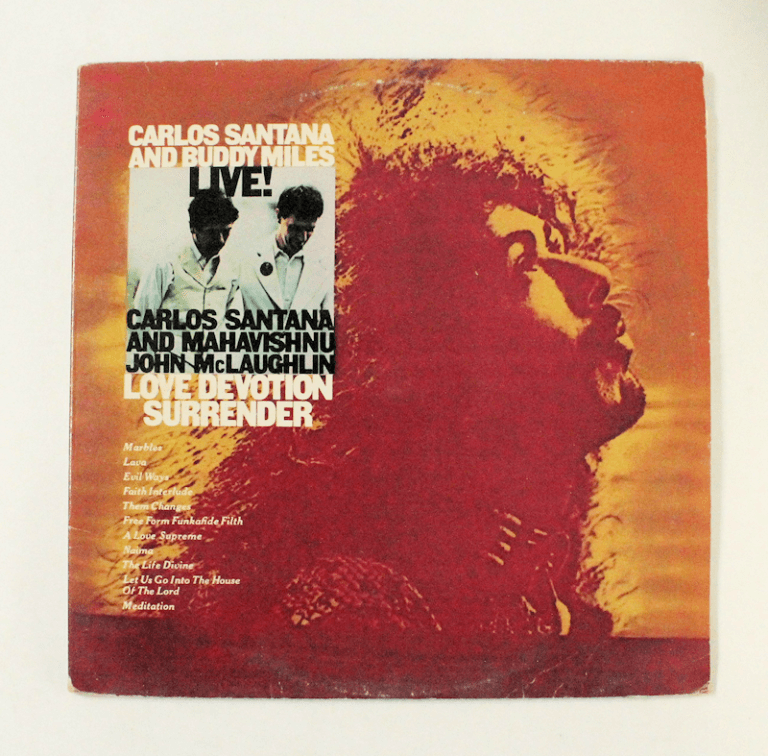 SANTANA & BUDDY MILES JOHN Mc LAUGHLIN - Double Album Printed in Holland Plak 8 / Kapak 8 *SATILDI - OUT OF STOCK