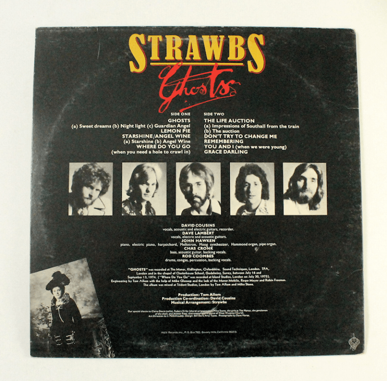STRAWBS - A&M Records - Printed in U.S.A. 7/7 - Görsel 2
