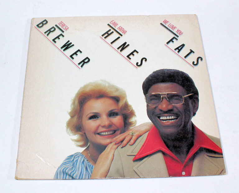 Teresa Brewer Earl Hines Jazz 33lük Lp Printed In U.S.A. 33 Lük 8/8