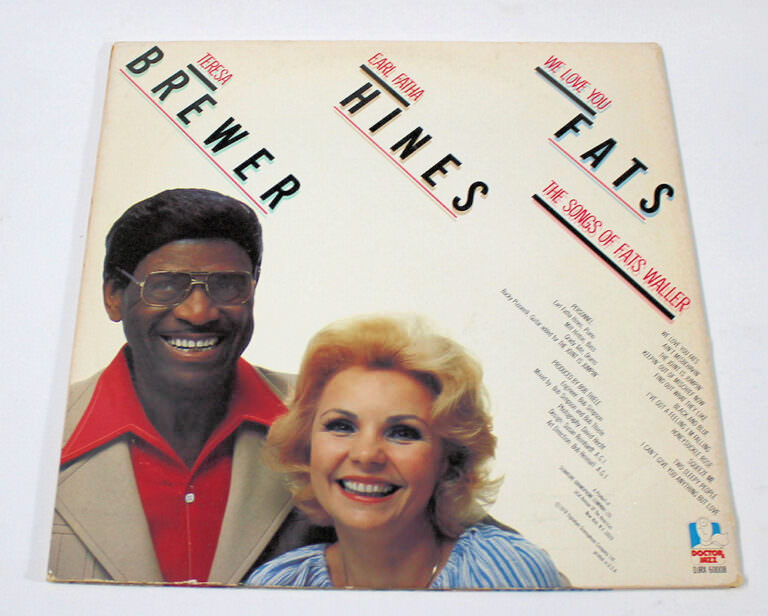 Teresa Brewer Earl Hines Jazz 33lük Lp Printed In U.S.A. 33 Lük 8/8 - Görsel 3