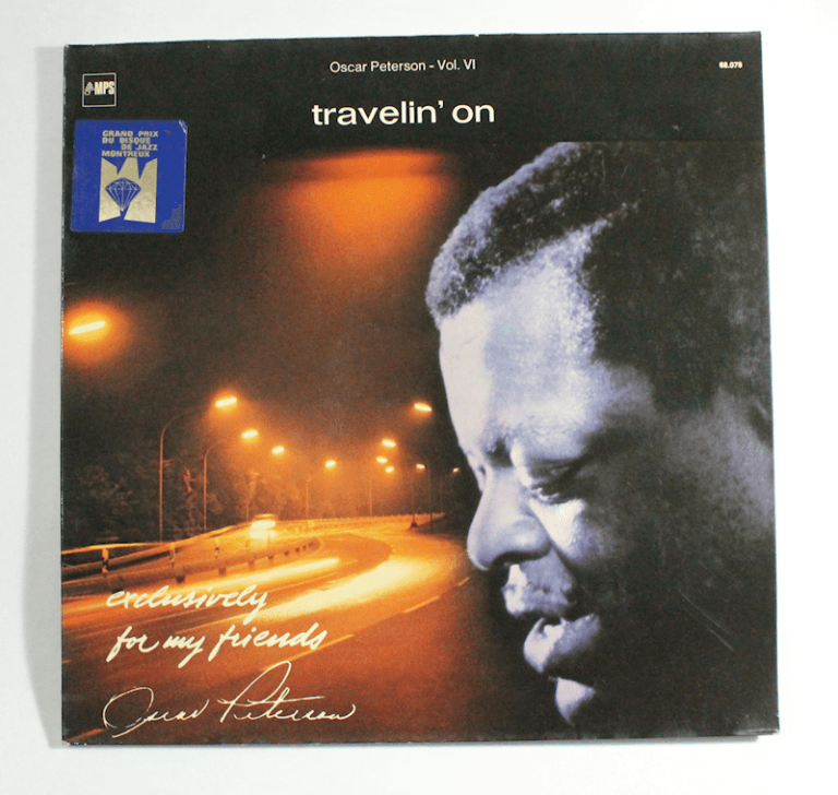 OSCAR PETERSON travelin`on MPS Records Printed in Germany Plak 7 / Kapak 7 *SATILDI - OUT OF STOCK
