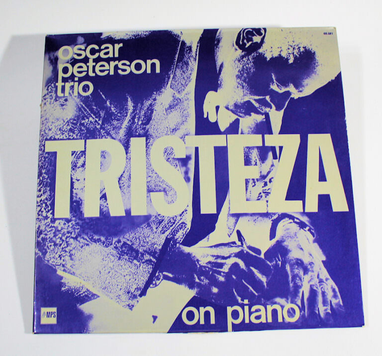 Oscar Peterson Trıo Tristeza 33lük Lp Dönem Baskısı Jazz 8/8 *SATILDI - OUT OF STOCK