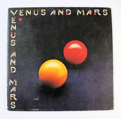 PAUL Mc CARTNEY WINGS Venus and Mars - CAPITOL Records Printed in Germany Plak 7 / Kapak 7