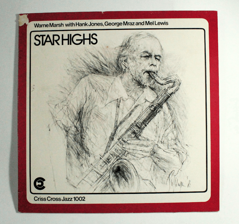 WARNE MARSH w/ HANK JONES Star Highs Printed in Holland Plak 7 / Kapak 7