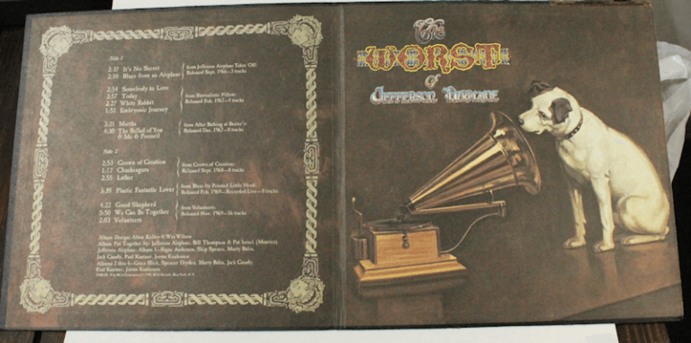 JEFFERSON AIRPLANE The Worst RCA Records Printed in U.S.A. 7/7 SATILDI - OUT OF STOCK - Görsel 2
