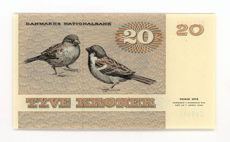 DENMARK Danimarka 20 Kroner 1972 – aUNC - Görsel 2