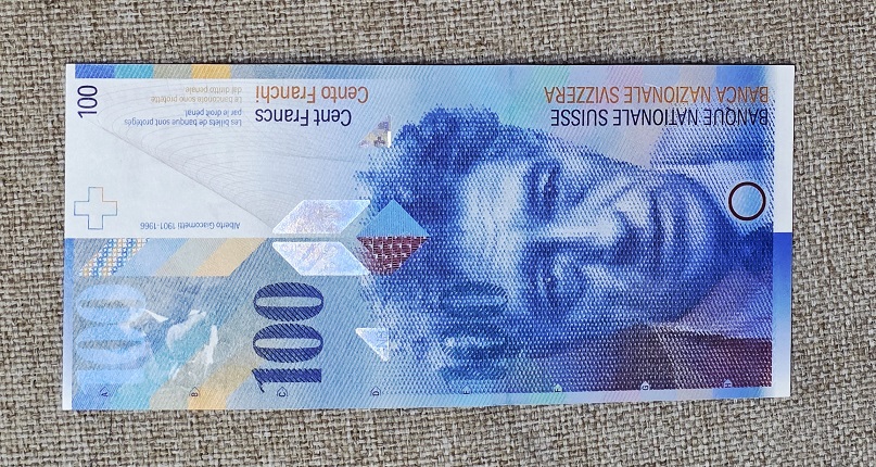 SWITZERLAND 100 Francs 2007 Giacometti - Uncirculated UNC