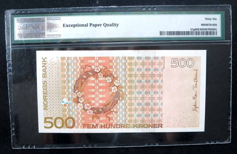 NORWAY 500 Kroner 2015 Pick#51g PMG 66 EPQ - UNC *SATILDI - OUT OF STOCK - Görsel 2