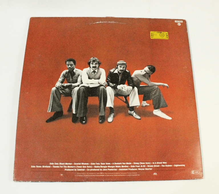 WEATHER REPORT 8:30 Double Album - Printed in Holland (Plak 7, Kapak 7) *SATILDI - OUT OF STOCK - Görsel 2