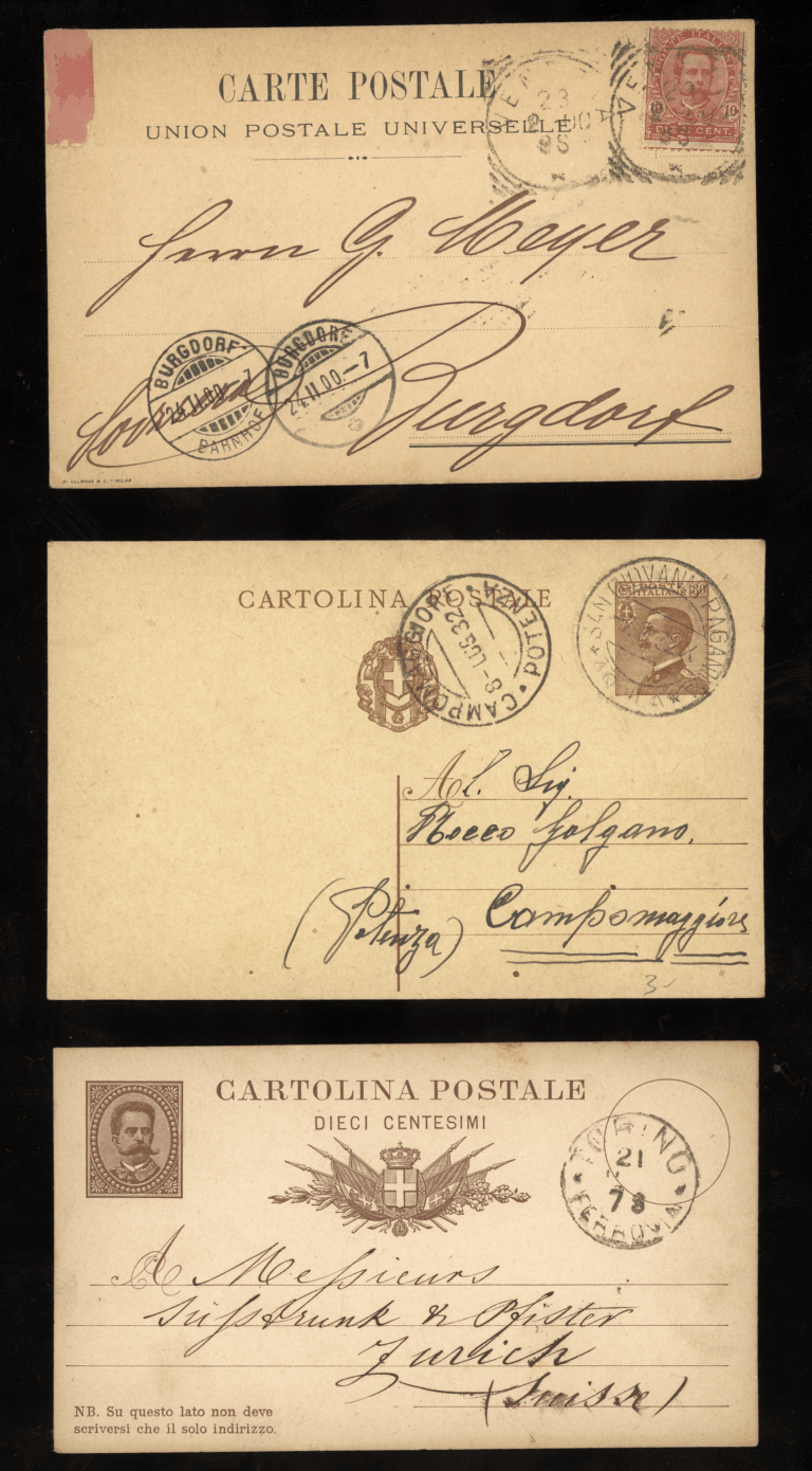ITALY Italya 1900`lerden Antiye Postcards Cartolina Postale Italiana 9 adet - Görsel 7
