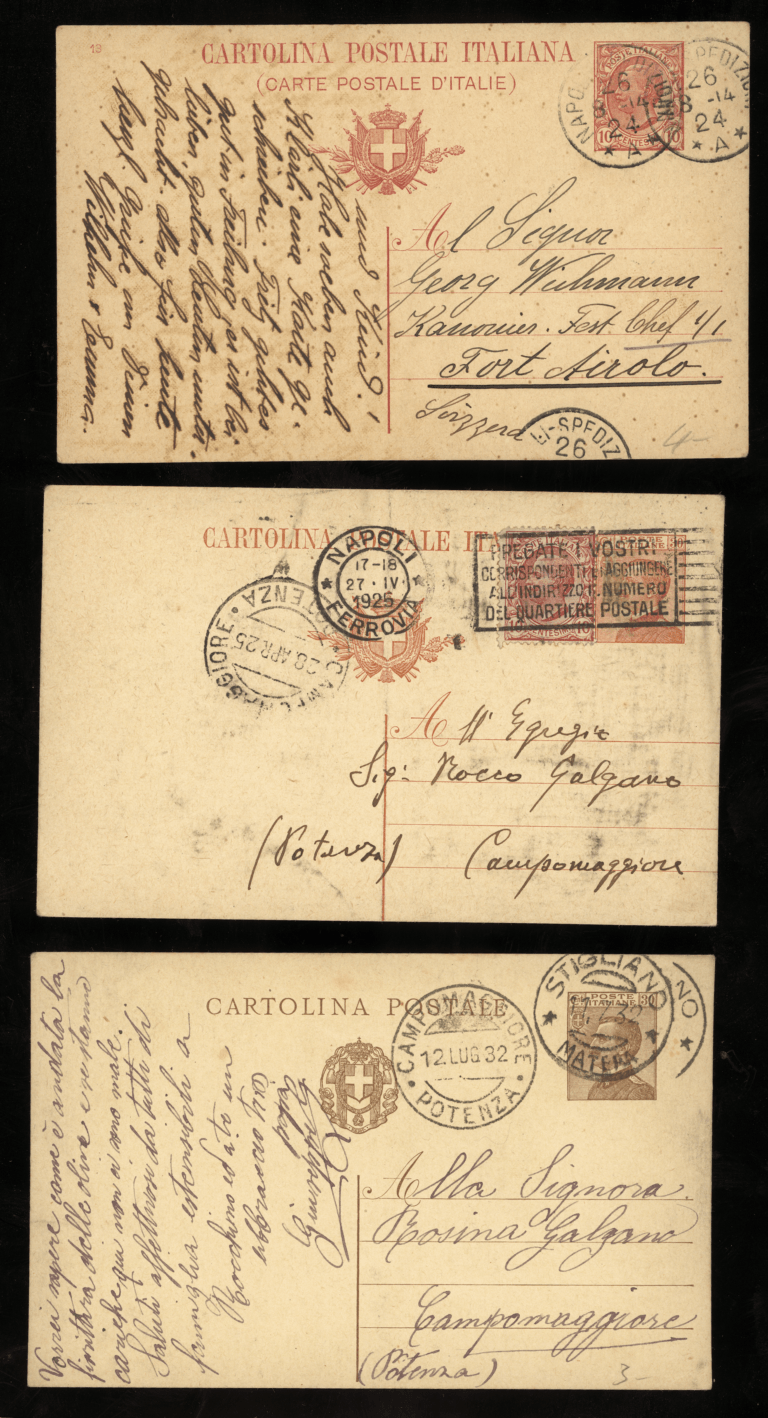 ITALY Italya 1900`lerden Antiye Postcards Cartolina Postale Italiana 9 adet - Görsel 4