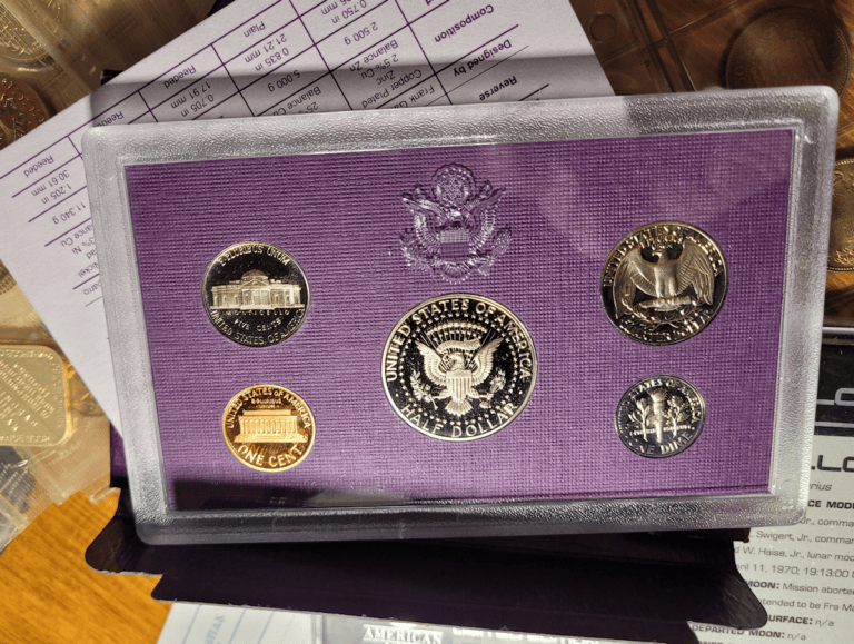 U.S.A. Mint Proof Coin Set 1989 *Kennedy SATILDI - OUT OF STOCK - Görsel 2