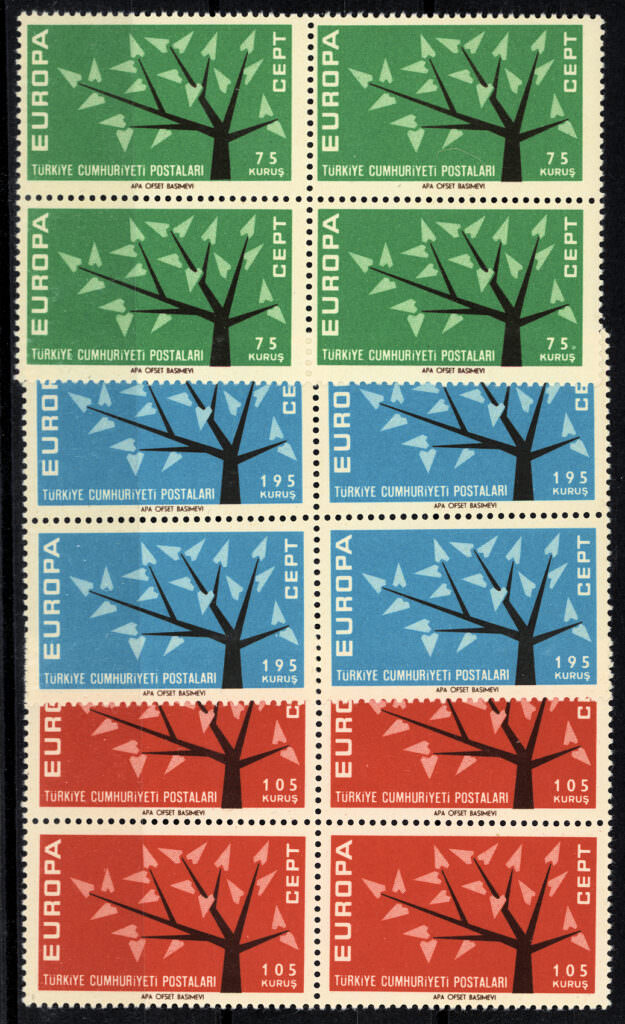 Europa CEPT Turkey 1962 Mint **MNH (4lü blok)