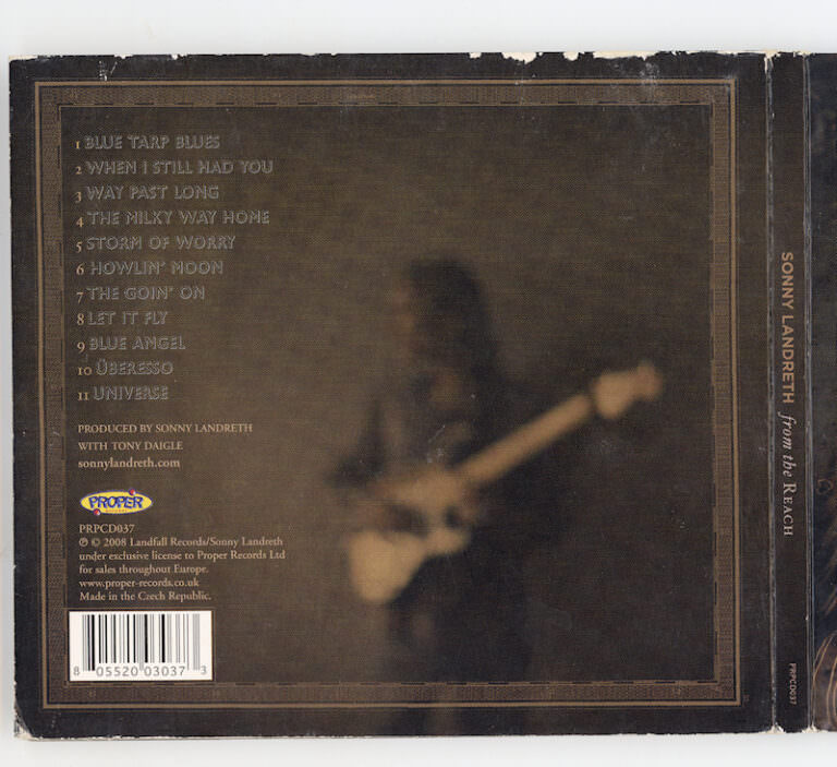 SONNY LANDRET From the reach *Blues CD - Görsel 2