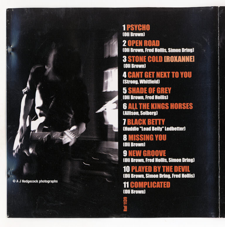OLI BROWN Open road *Blues CD - Görsel 2