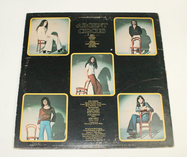ARGENT Circus - Printed in U.S.A. Plak 8 / Kapak 7 - Görsel 2