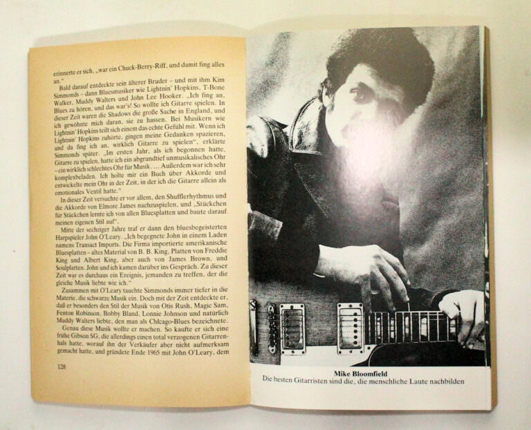 ERIC CLAPTON & Co Oliver Hütenrauch in Deutsch Handbuch 1990 - Görsel 3
