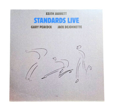 KEITH JARRETT TRIO Standarts ECM  – Printed in Germany Plak 8 / Kapak 8