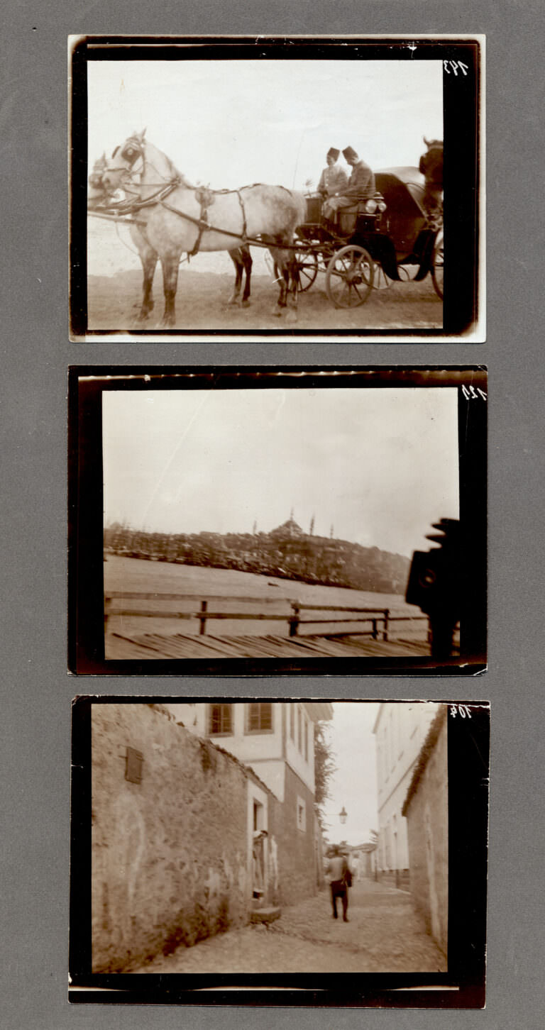 Kontakt kopyalar fotograflar eski Istanbul 12x9 cm.