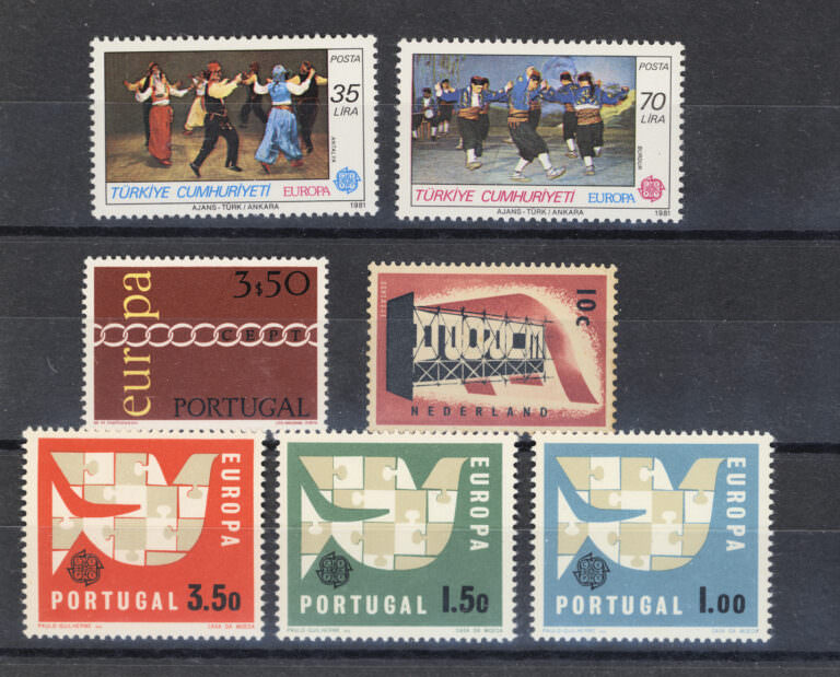 Europa CEPT Big Stamps Lot #02 Mint **MNH - Görsel 2