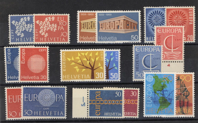 Europa CEPT Big Stamps Lot #03 Mint **MNH - Görsel 2