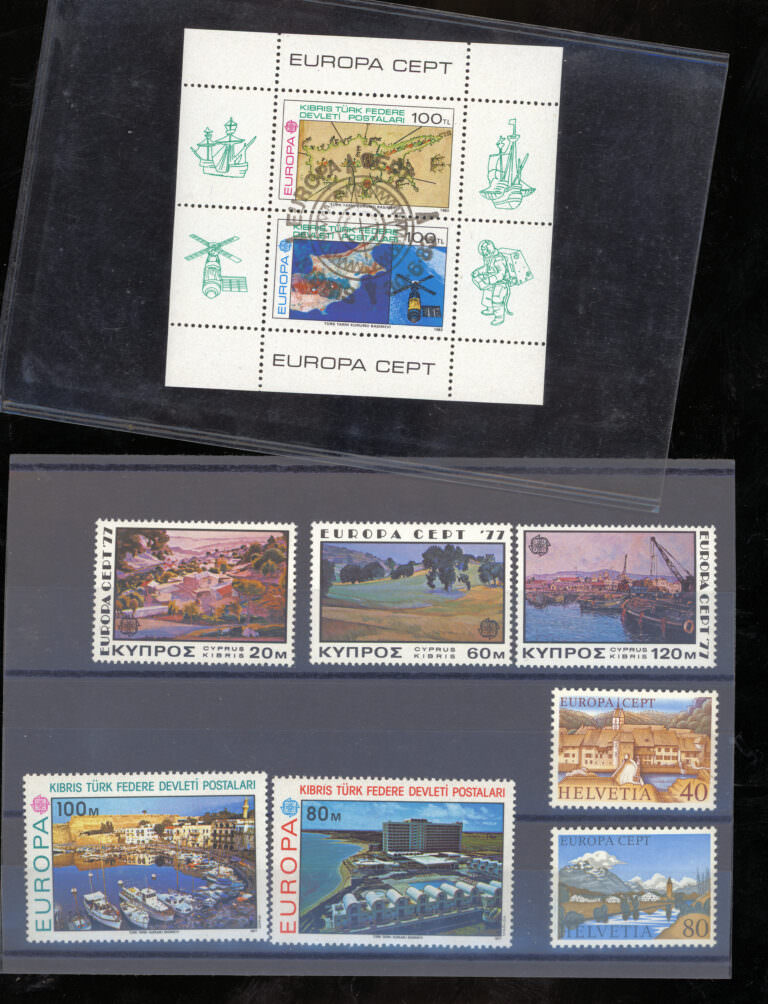 Europa CEPT Big Stamps Lot #01 Mint **MNH - Görsel 4