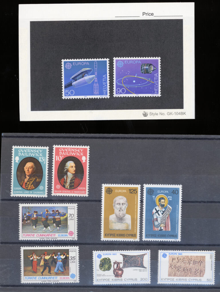 Europa CEPT Big Stamps Lot #01 Mint **MNH - Görsel 6