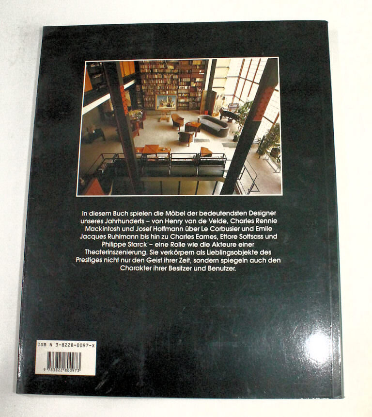 MÖBELDESIGN Mobilya dizayn 20.YÜZYIL Original Ausgabe (c) 1993 Benedikt Verlag (in Deutsch) - Görsel 5