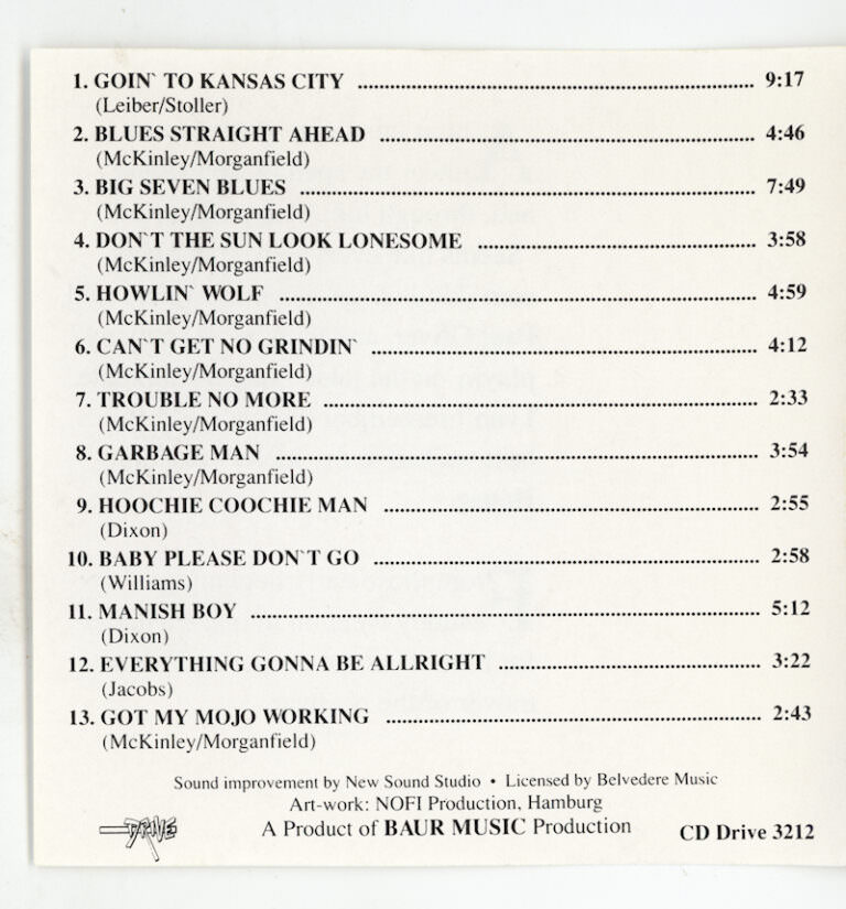 MUDDY WATERS Blues straight ahead CD - Görsel 2