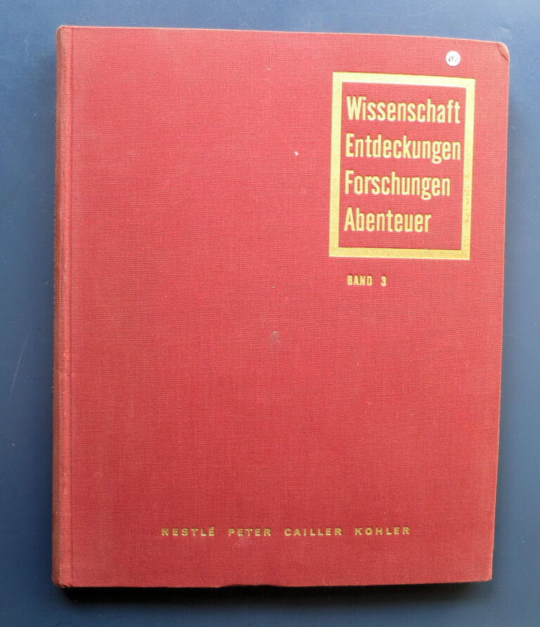 Nestlé Peter Cailler Kohler Sammelbilder Album Band 3 *Volständig