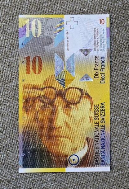 Schweiz İsviçre Switzerland 10 Franken 1996 - UNC