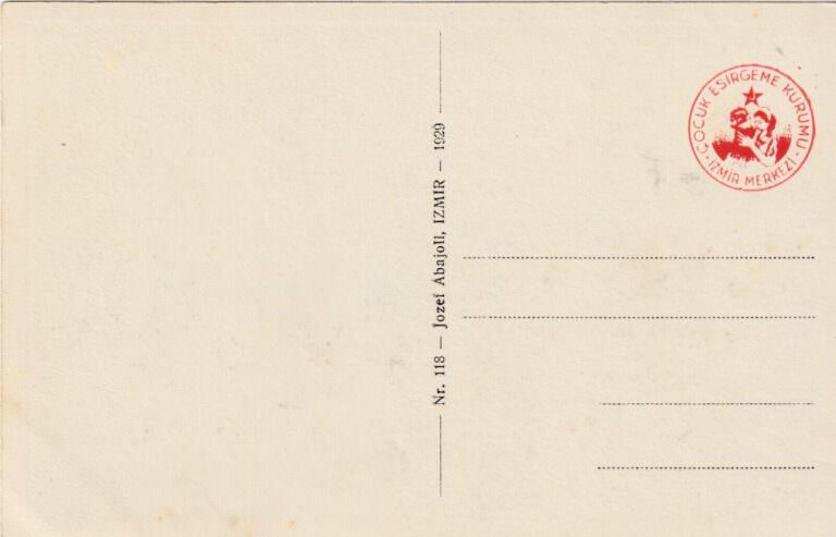 Smyrne Izmir Karsiyaka Ottoman TURKEY Türkei un- used Postcard - Görsel 2