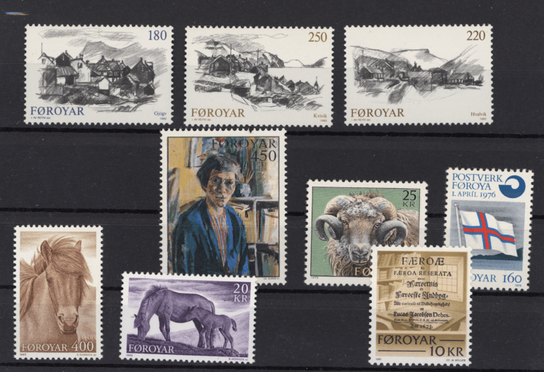 FAEROE ISLANDS Big Lot **MNH SATILDI - OUT OF STOCK SATILDI - OUT OF STOCK SATILDI - OUT OF STOCK - Görsel 3