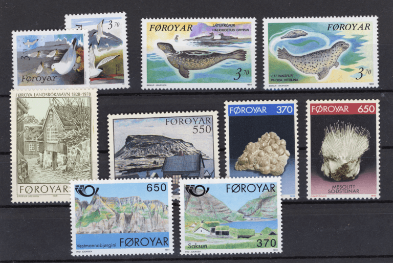 FAEROE ISLANDS Big Lot **MNH SATILDI - OUT OF STOCK SATILDI - OUT OF STOCK SATILDI - OUT OF STOCK - Görsel 2