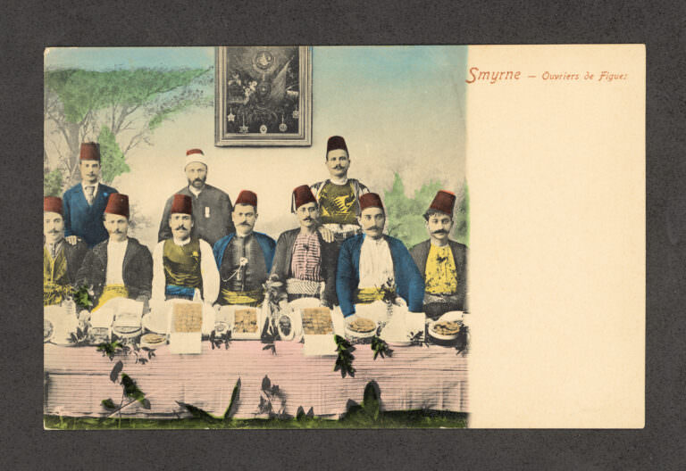 Smyrne Izmir Incir yarimasi jürisi Ottoman TURKEY Türkei un- used Postcard